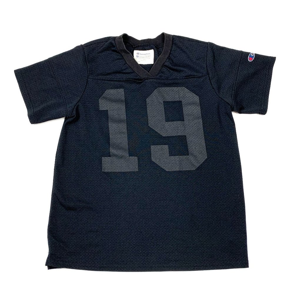 Champion Warm Up 19 Jersey Shirt Black Medium